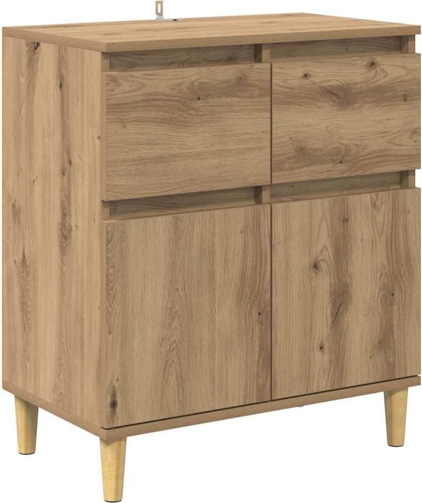 Sideboard Artisan-Eiche 60 x 35 x 70 cm Holzwerkstoff