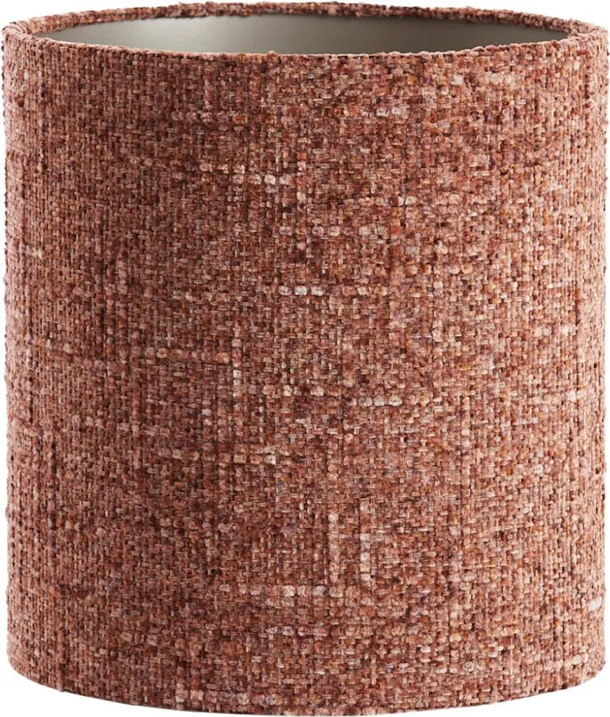 Rénovez votre lampe avec l'abat-jour Osire rouge textile 30cm E27
