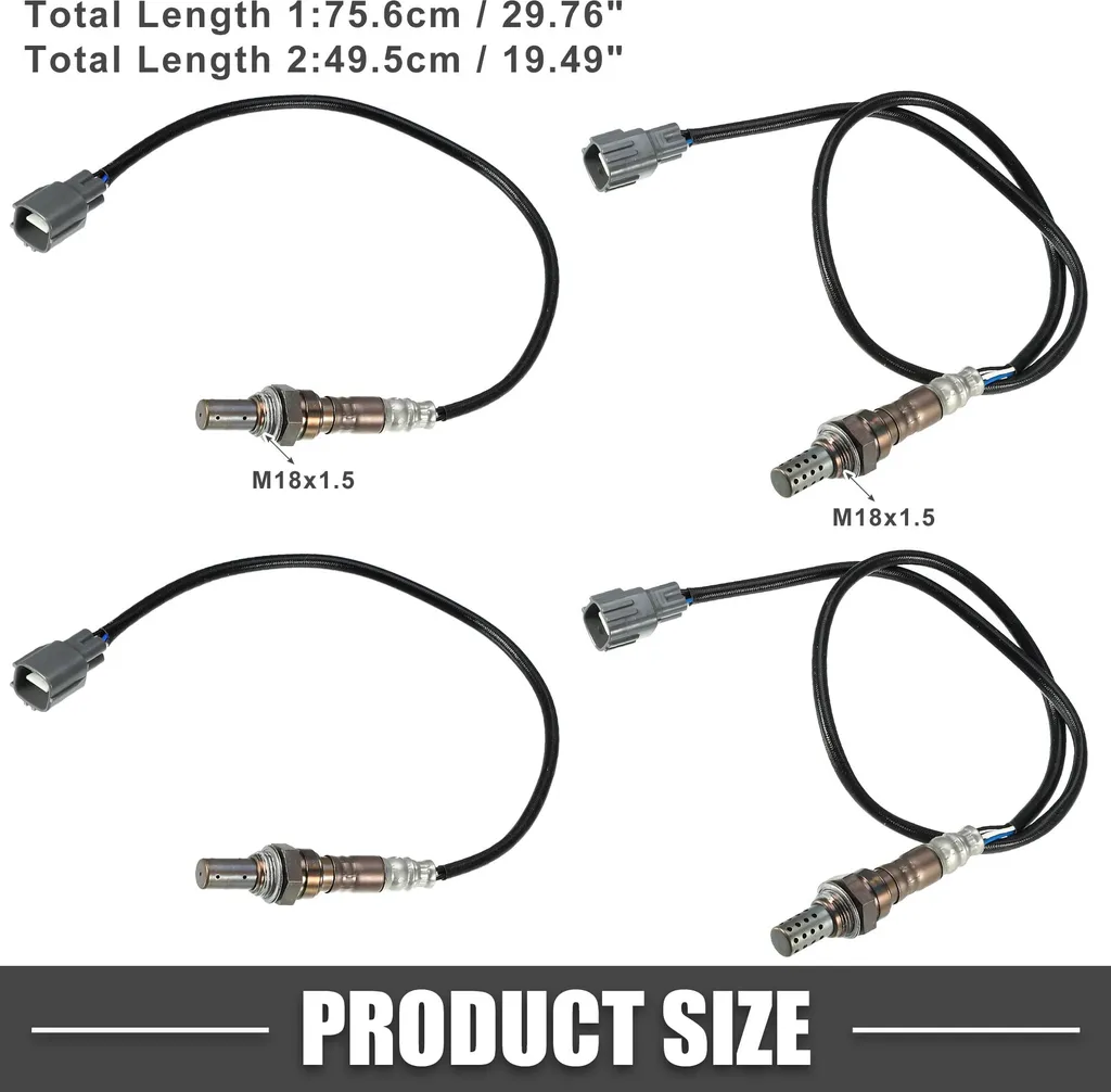 Sondes Lambda Toyota Rav4 2001-2003 - Kit de 4 Capteurs Haute Précision
