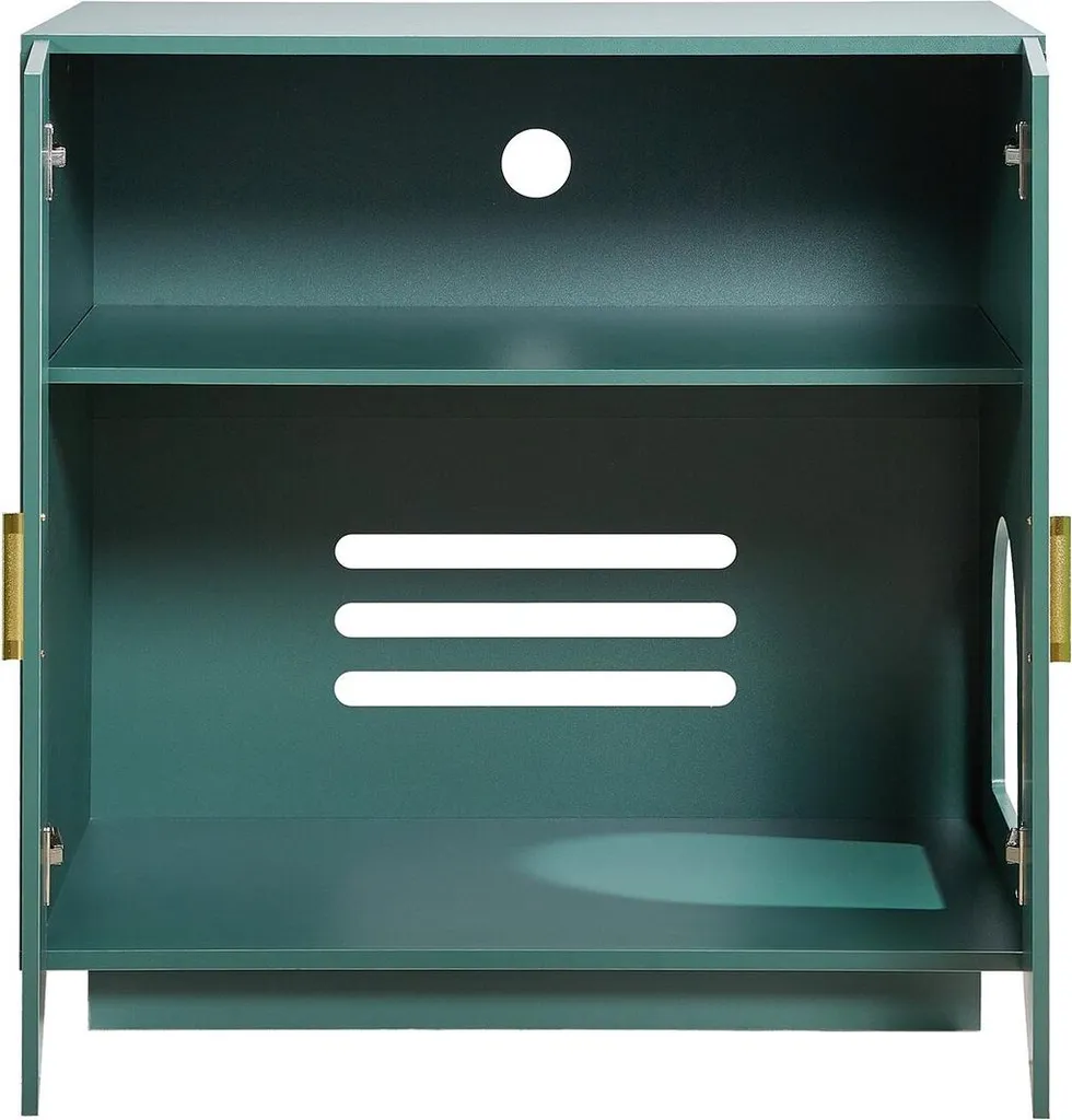 Table d'appoint cache litière chat - Meuble bois polyvalent pour salon - 10