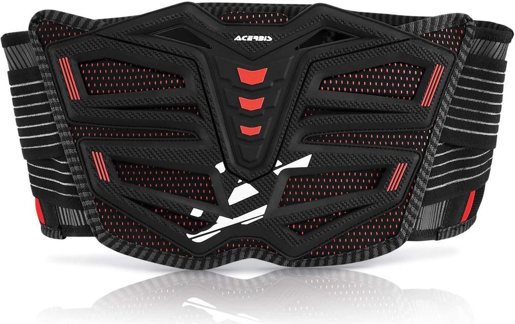 Acerbis Motobrand 2.0 Nierengürtel, schwarz, L/XL