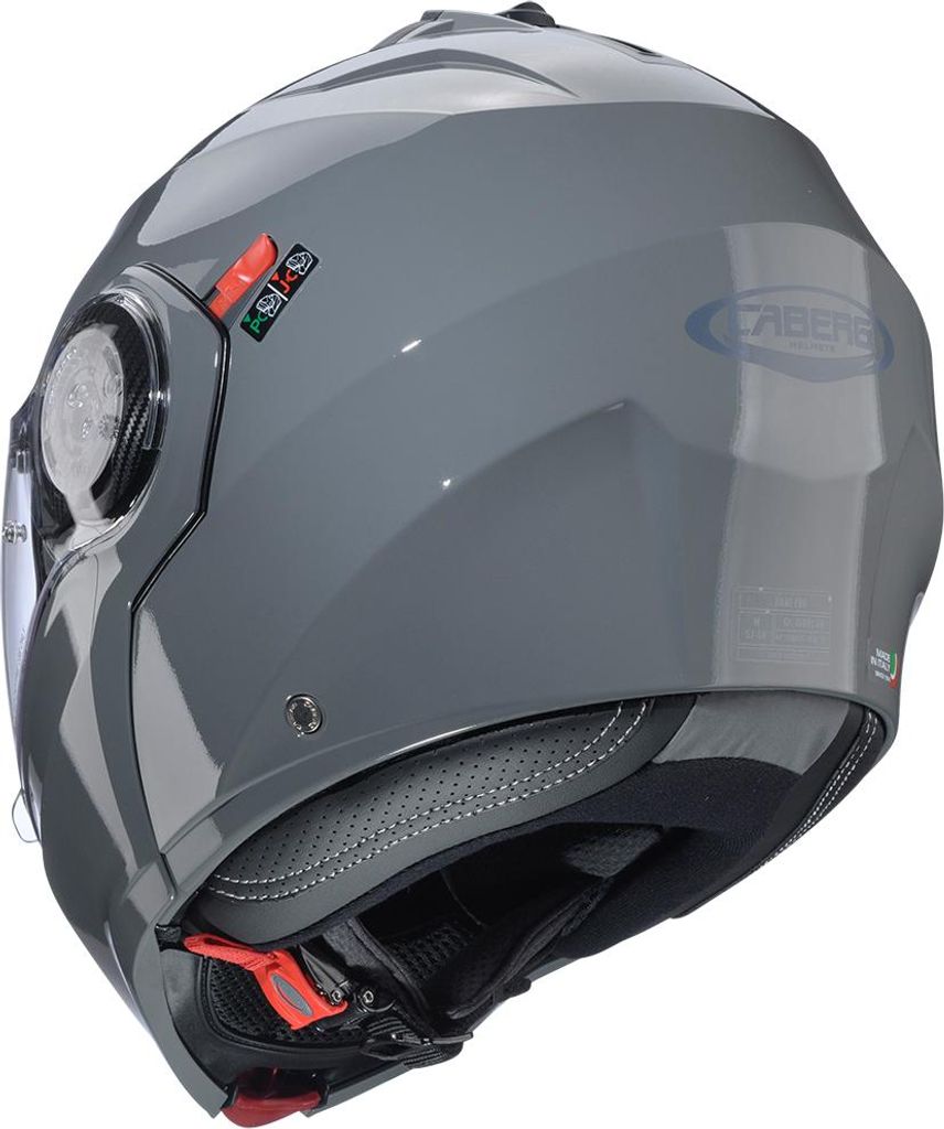 Motorradhelm Caberg Duke Evo Klapphelmmodell Grau M inkl. Pinlock