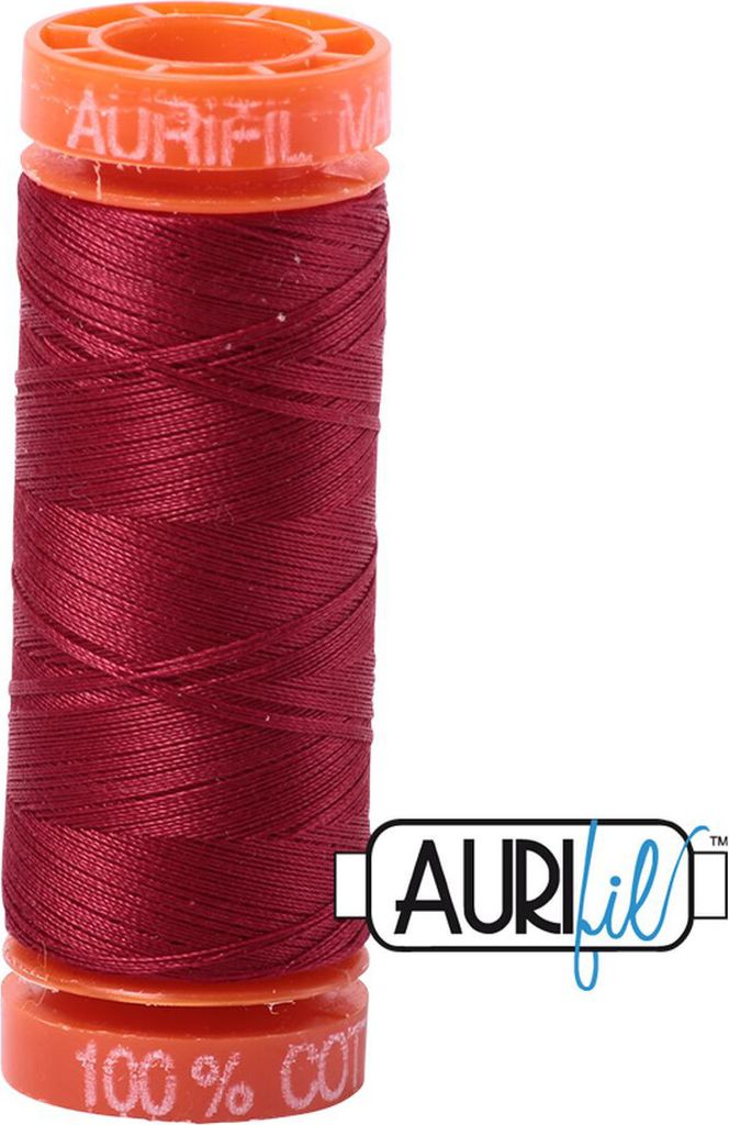 AURIfil Nähgarn MK50WT 1300m, 100% CO : 1103 Burgundy AURIfil: 1103 Burgundy