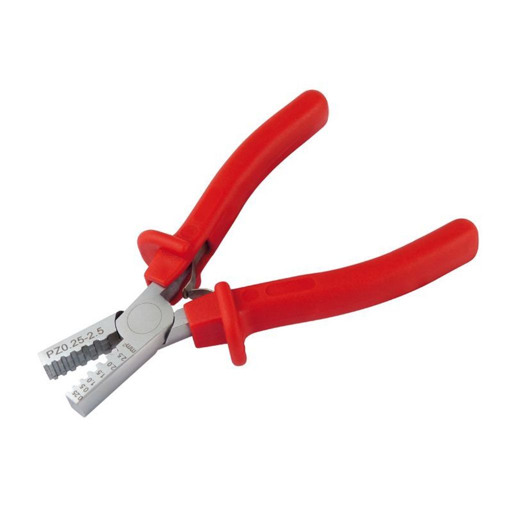 Aderendhülsen Presszange 0,25 - 2,5 mm² Crimpzange