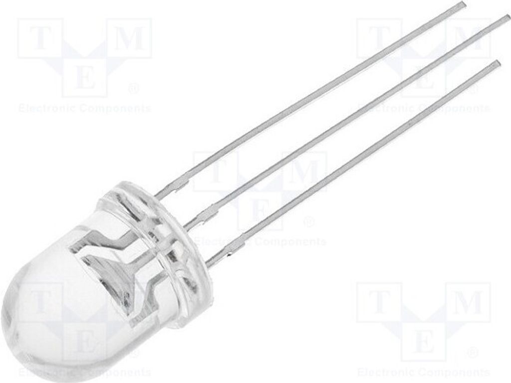2x LED zweifarbig rot / gelb 30° 220mcd 8mm 220mcd Kathode OSRYHC8131A LED Dioden