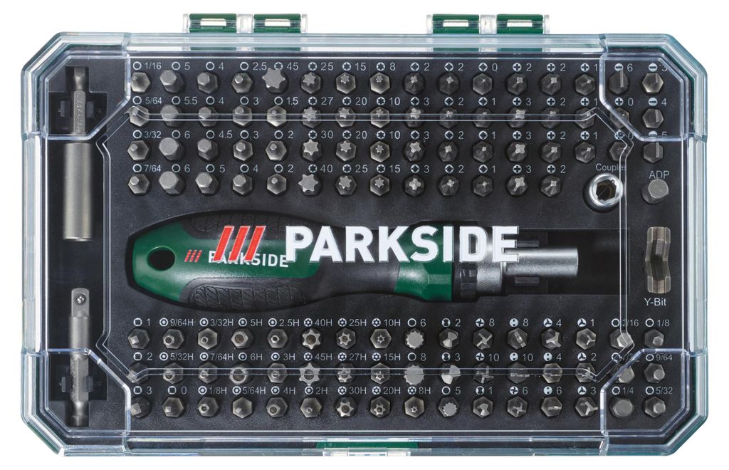 PARKSIDE® Ratschenschraubendreher-Bit-Set Produktbild 