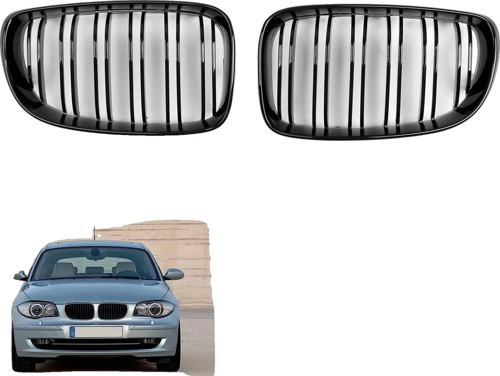Griglia Anteriore ABS Nero Lucido | Ricambio Sportivo per Auto Compatte