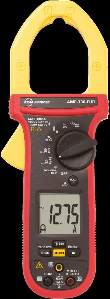 Fluke Strommesszange AC/DC 1000A ACDC TRMS AMP-330-EUR (4560626)