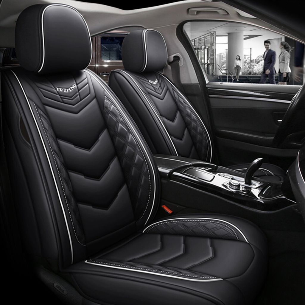 1PC Kunstleder Universal Auto Front Seat Kissen Pad Protector wasserdicht atmungsaktiv - Grün