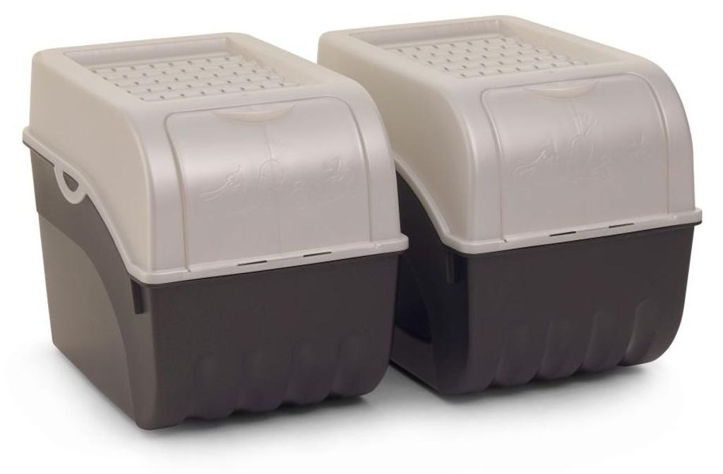 Novaliv 2x Groß 9L perlmut Gemüsebox Kartoffel Produktbild 