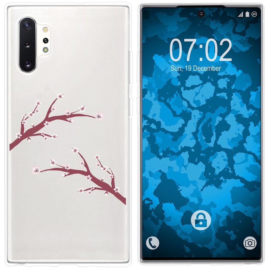 PhoneNatic Case kompatibel mit Samsung Galaxy Note 10+ Silikon-Hülle Ostern M1