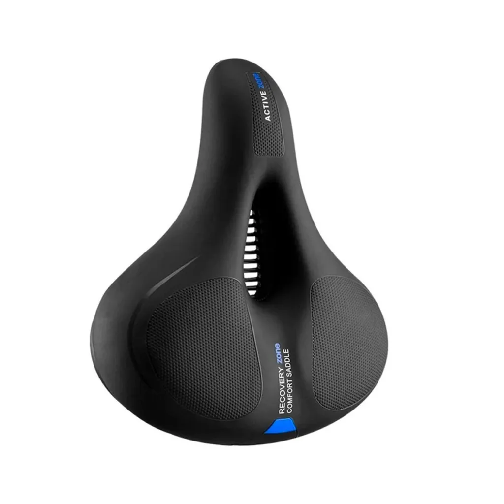 Rockbros Selle de Vélo Ergonomique et Étanche - Modèle Noir et Bleu
