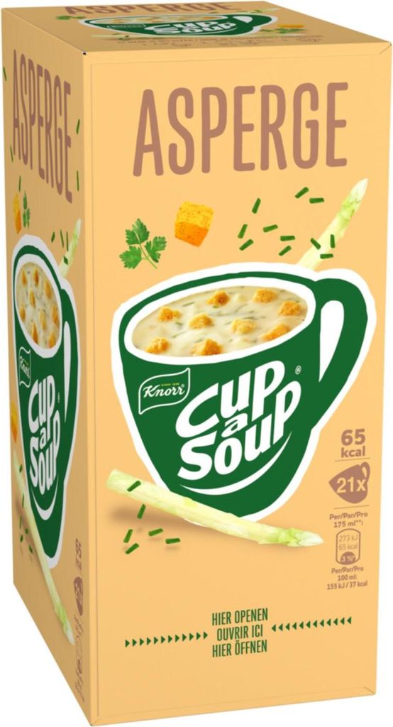 Knorr Cup-a-Suppe – szparagi (21 x 175 ml) Zdjęcie produktu 