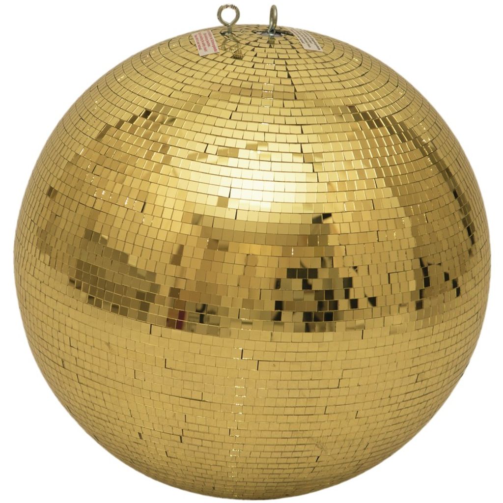 Eurolite 50120037 Discokugel mit goldener Oberfläche 40 cm (50120037)