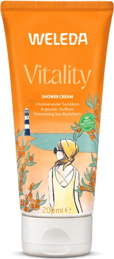 Weleda Sanddorn Vital Doccia Cremosa 200ml - Il Lusso della Natura