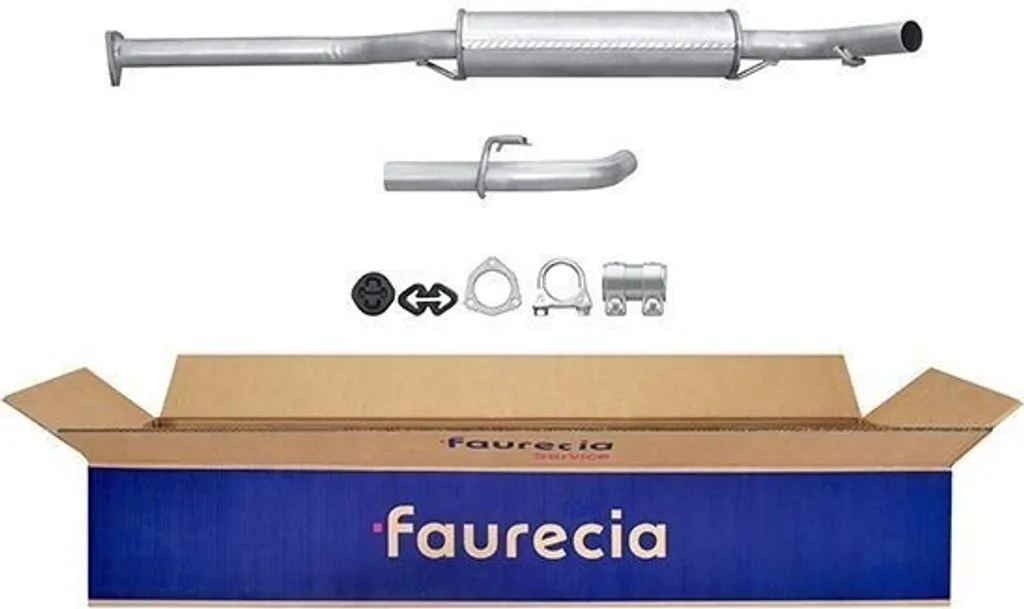 Silencieux avant HELLA 8LB 366 022-621 pour Skoda Felicia I 6U1