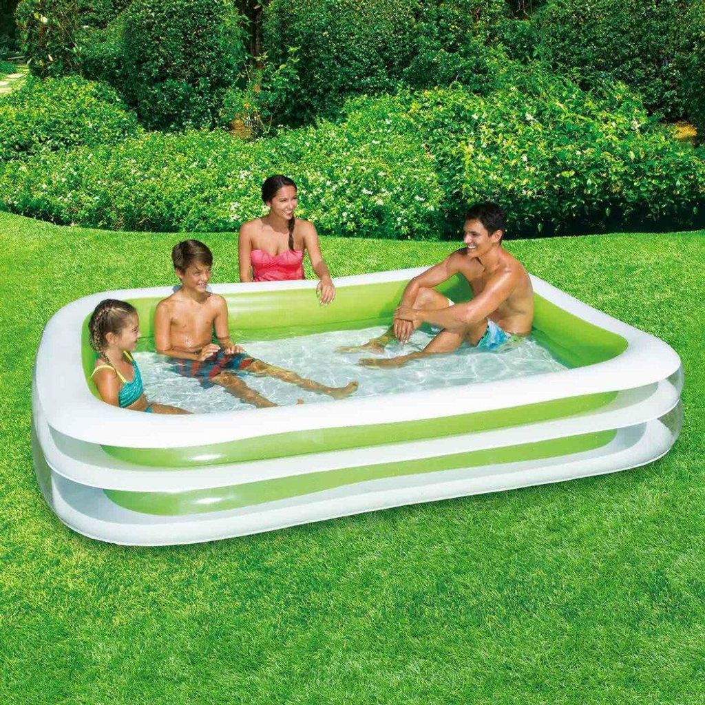 Piscina familiare Deluxe 2 anelli 262X175X46 Cm Immagine del prodotto 