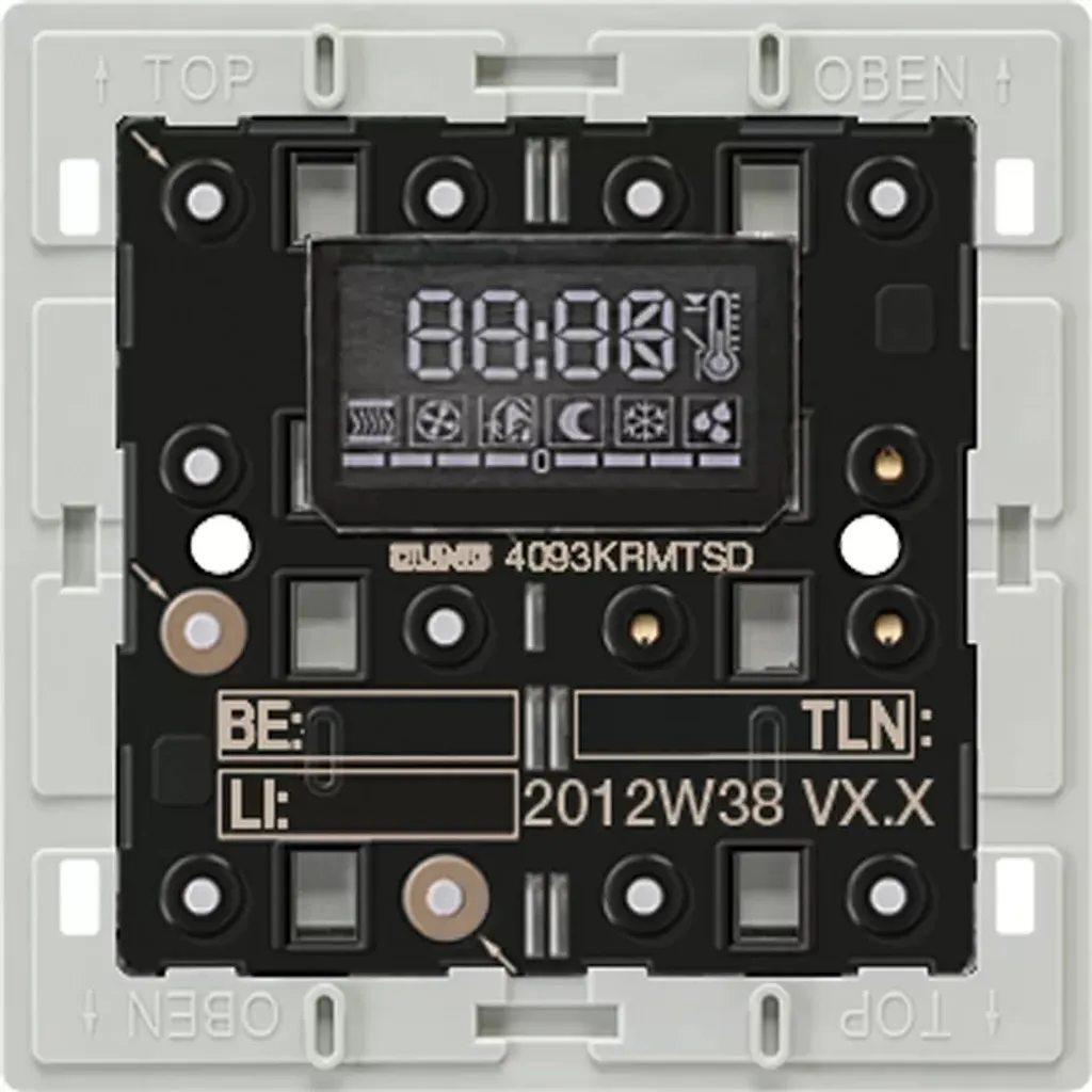 Jung 4093 KRM TS D Module KNX avec Régulateur de Température Intégré