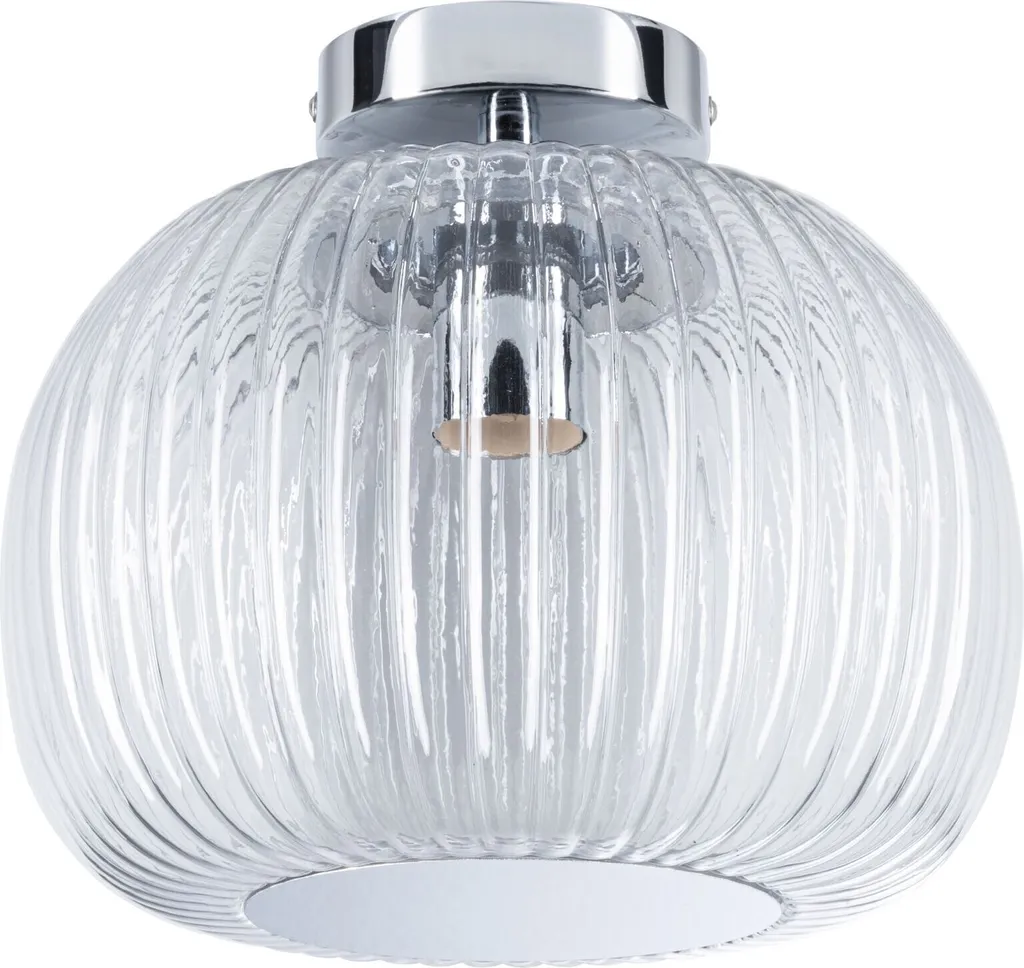 Scheda Tecnica Paulmann Ruya - Plafoniera LED IP44 Vetro Nero