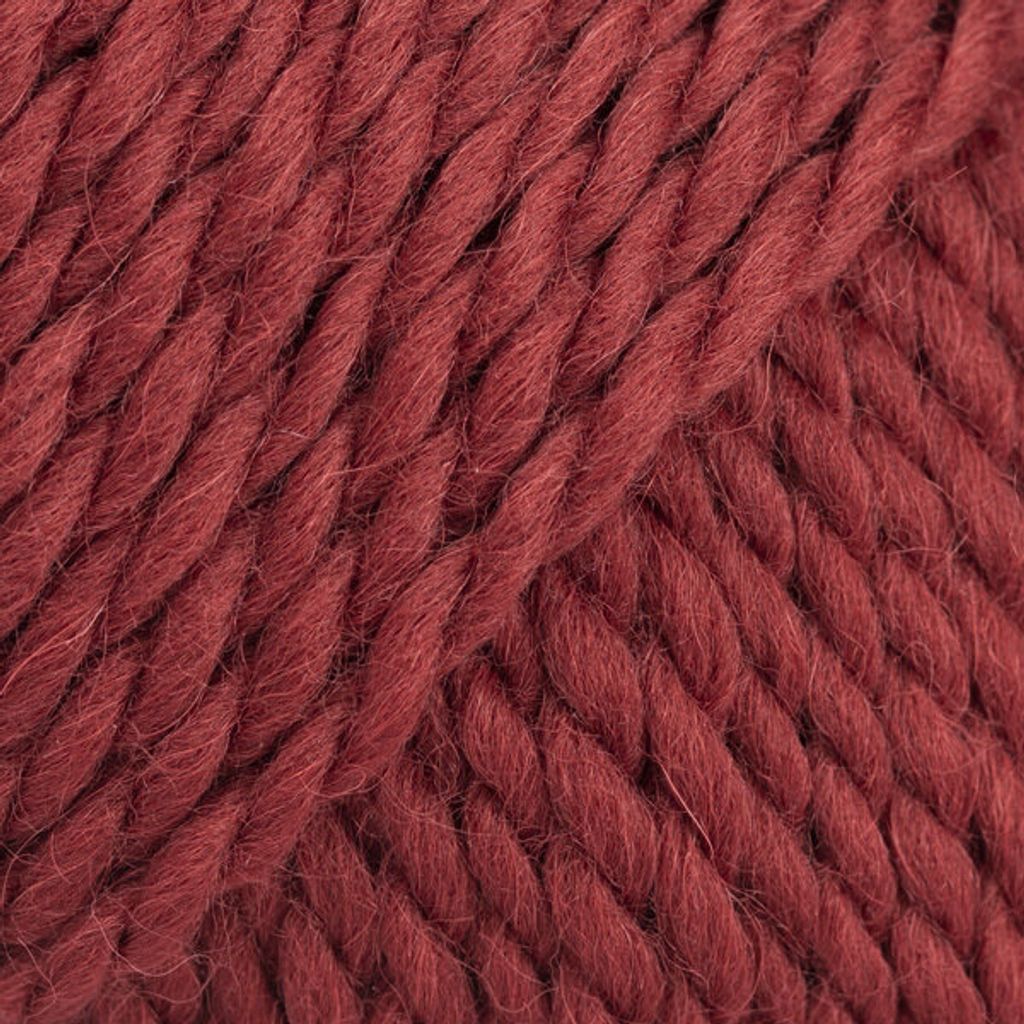 Drops Andes Uni Colour 3946 Red Przędza dziewiarska Zdjęcie produktu 