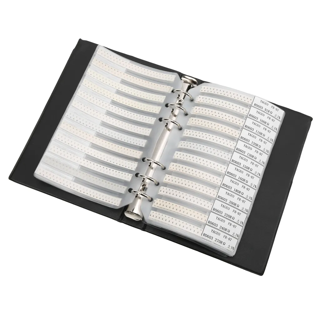 Assortiment de résistances CMS 0603 Kit d'échantillons électronique