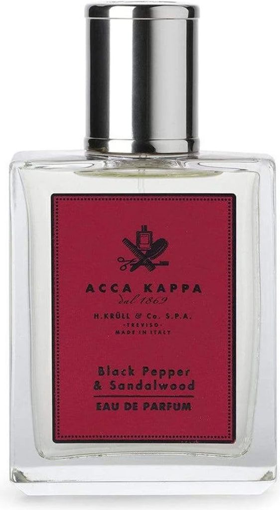 A clear, well-lit studio shot of a perfume bottle.
