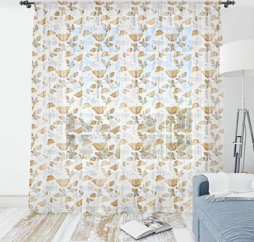 Arazzo ABAKUHAUS 180x274: Tessuto Satin Antistatico Autunno Natura