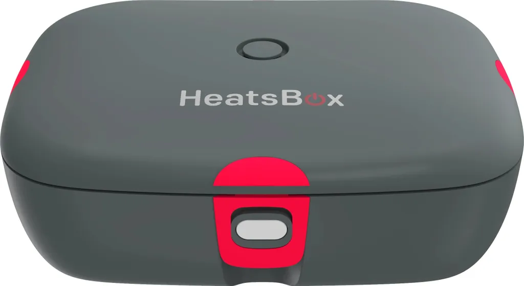 HeatsBox STYLE+ Lunchbox Riscaldato Smart con App | 100W Acciaio Inox
