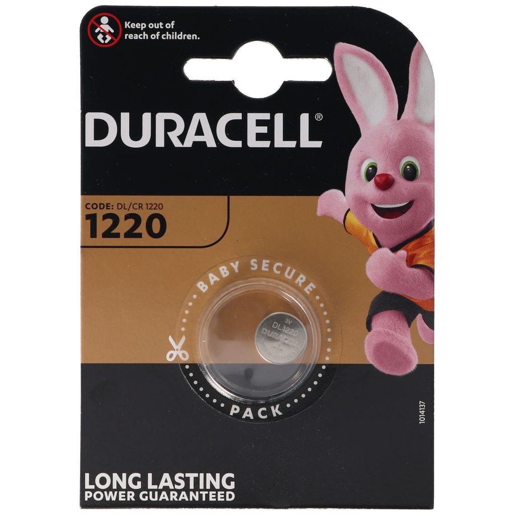 Bateria litowa Duracell CR1220 Zdjęcie produktu 