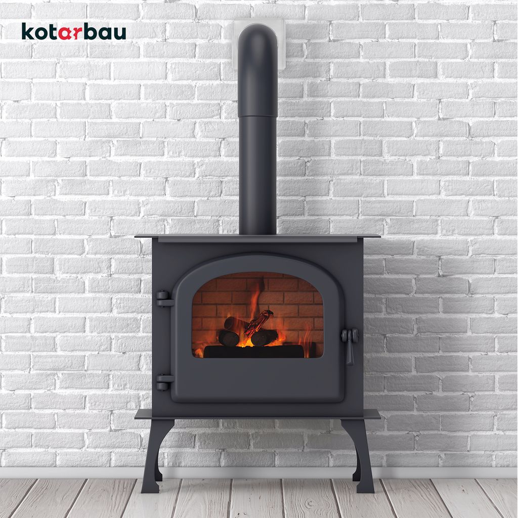 KOTARBAU® Ofenrohrrosette Ø 130 mm Verzinkt Kaminrosette Produktbild 2