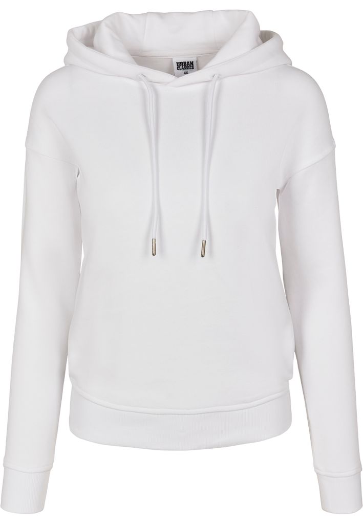 Urban Classics Ladies - ORGANIC Basic Hoody weiß - 5XL