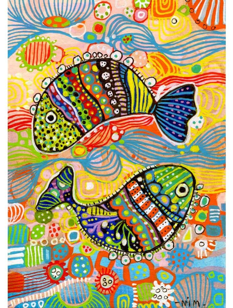 Viel Spass Mit Puzzle Dancing Fish 1000 Dpks