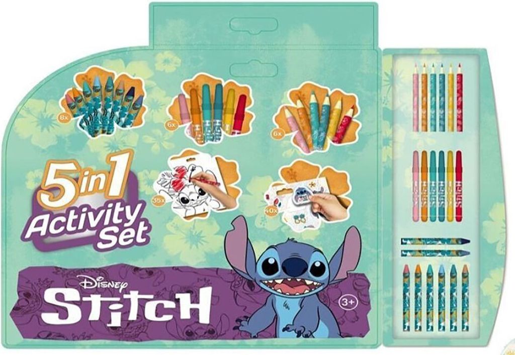 Disney Lilo & Stitch - 5in1 Mal-Set Produktbild 