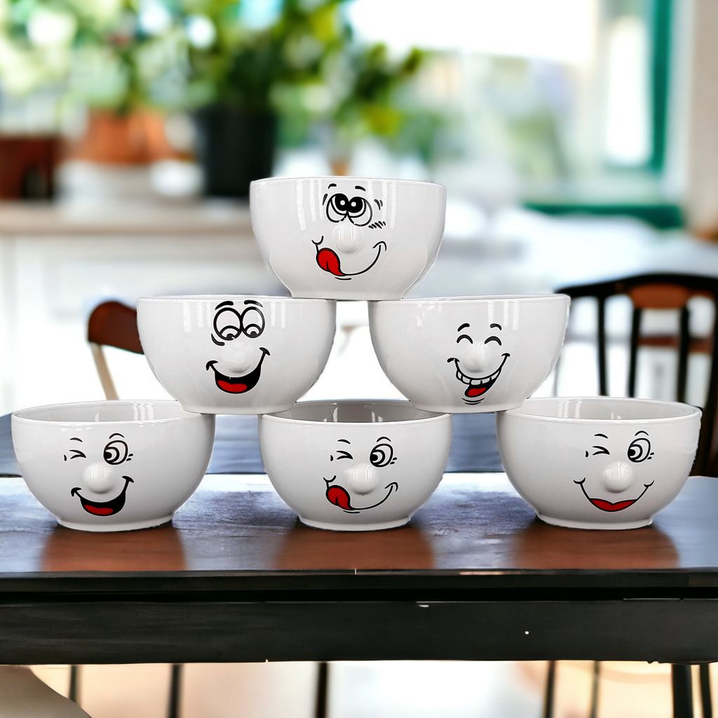 Müslischale mit Gesicht 6 tlg Dessertschale Müslischalen Produktbild 7