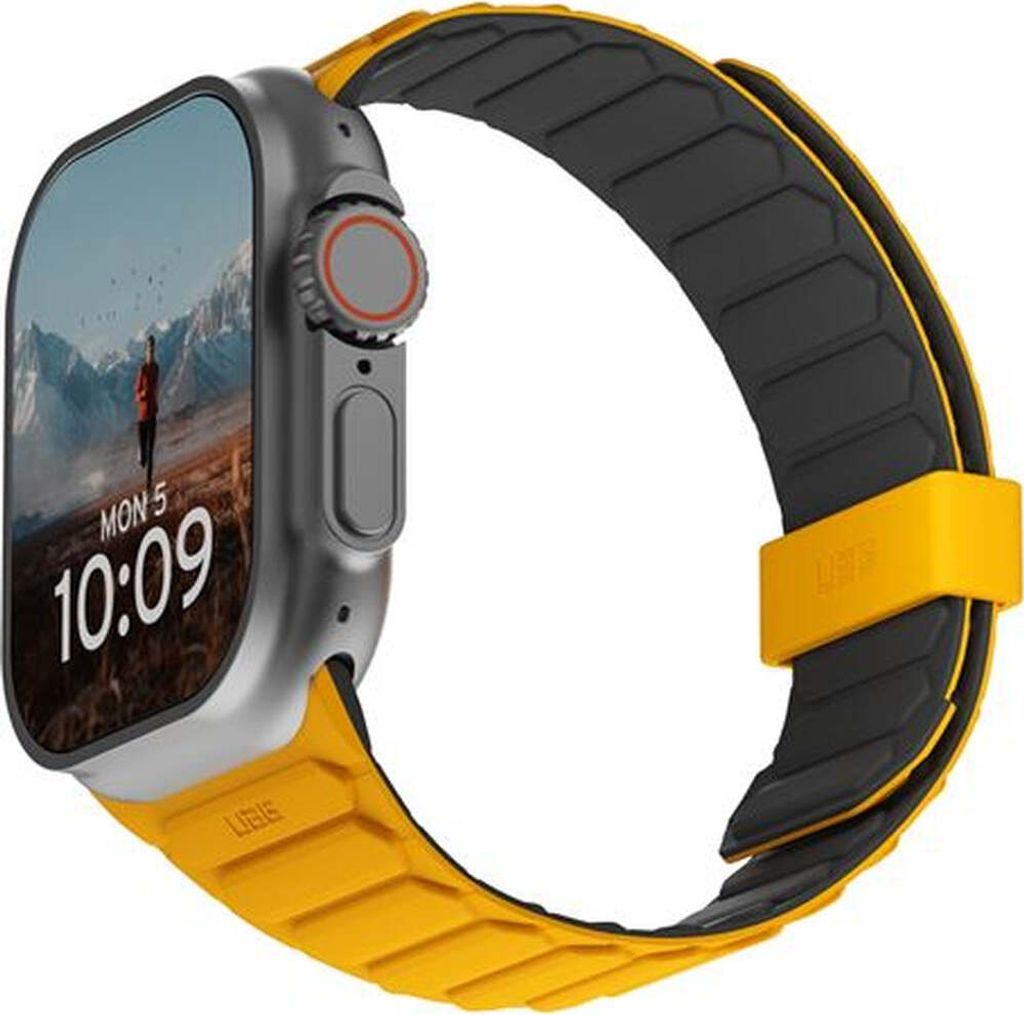 Urban Armor Gear 194161118240, Uhrenarmband, Apple, Watch Series 1-3 42mm, Series 4-6 & SE 44mm, Series 7-9 45mm, Ultra 1-2 49mm., Silikon