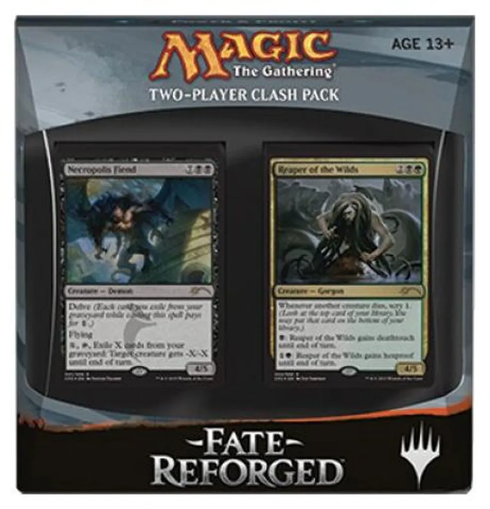 Magic Fate Reforged Clash Pack : Jouez Sans Attendre avec 2 Decks Prêts