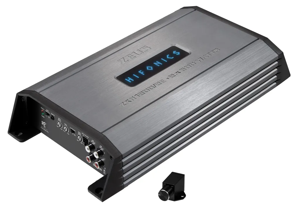 Amplificateur Hifonics ZXR1200/2E pour un système car audio puissant
