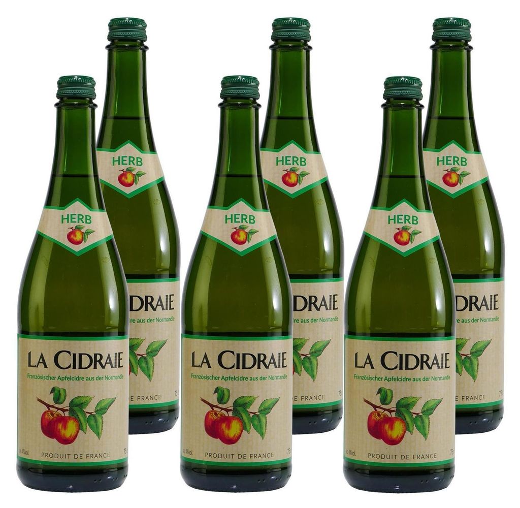 La Cidraie Apfelcidre -brut- (6 x 0,75L) Produktbild 