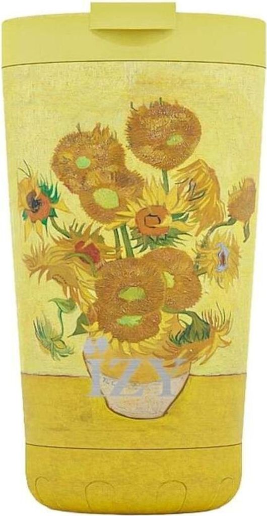 Thermosbecher 0,35L, Edelstahl, Sonnenblumen van Gogh - IZY Produktbild 