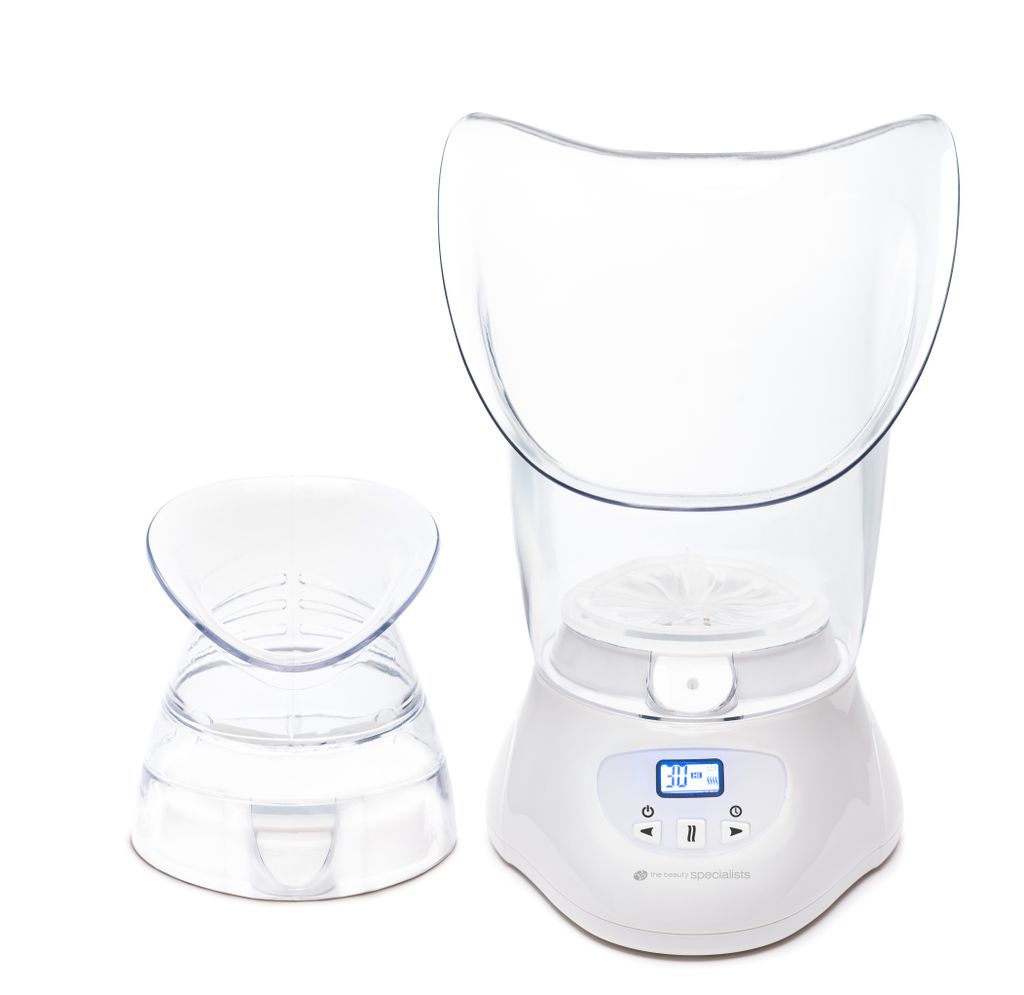 Rio Beauty Facial Sauna Spa with Steam Inhaler FSTE2 White / Gesichtsdampfer