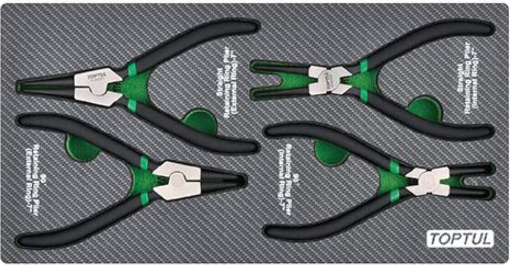 TOPTUL Sicherungsringzange Sprengringzange GEA0408