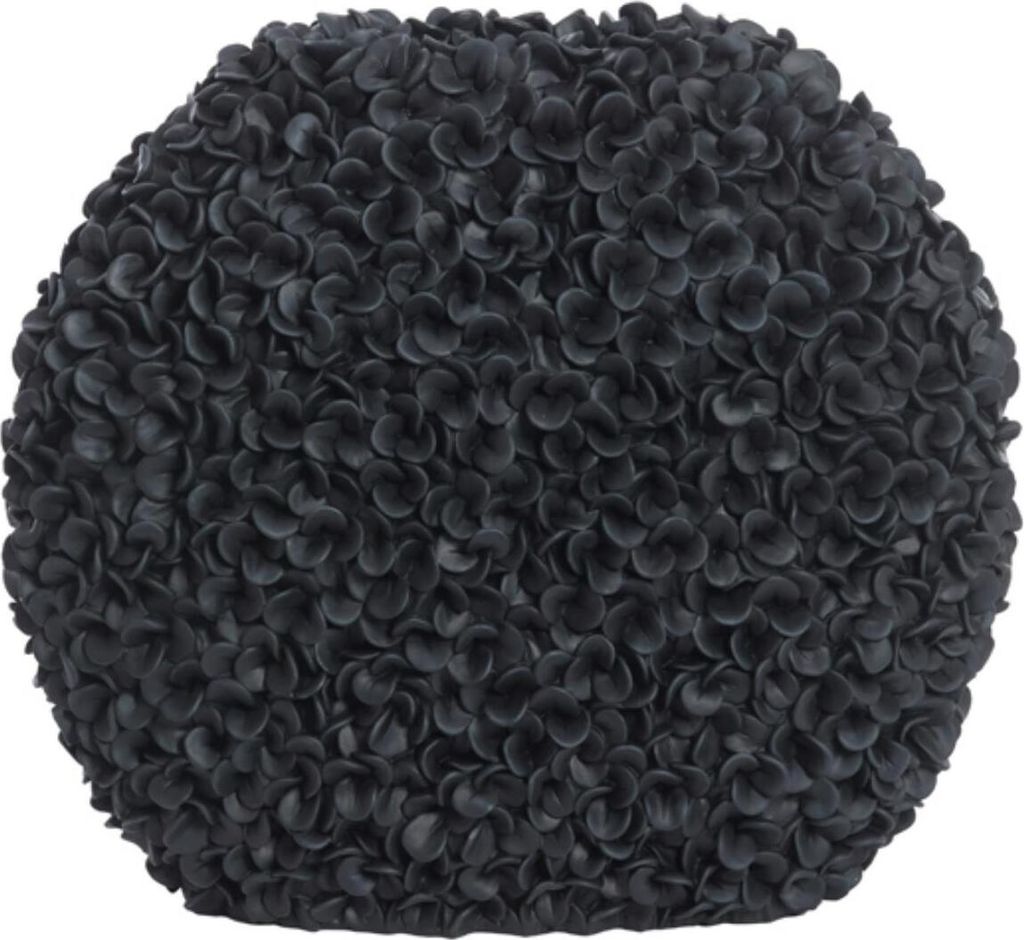 Vaso Light & Living PHYLIA in plastica nero opaco – Immagine del prodotto 