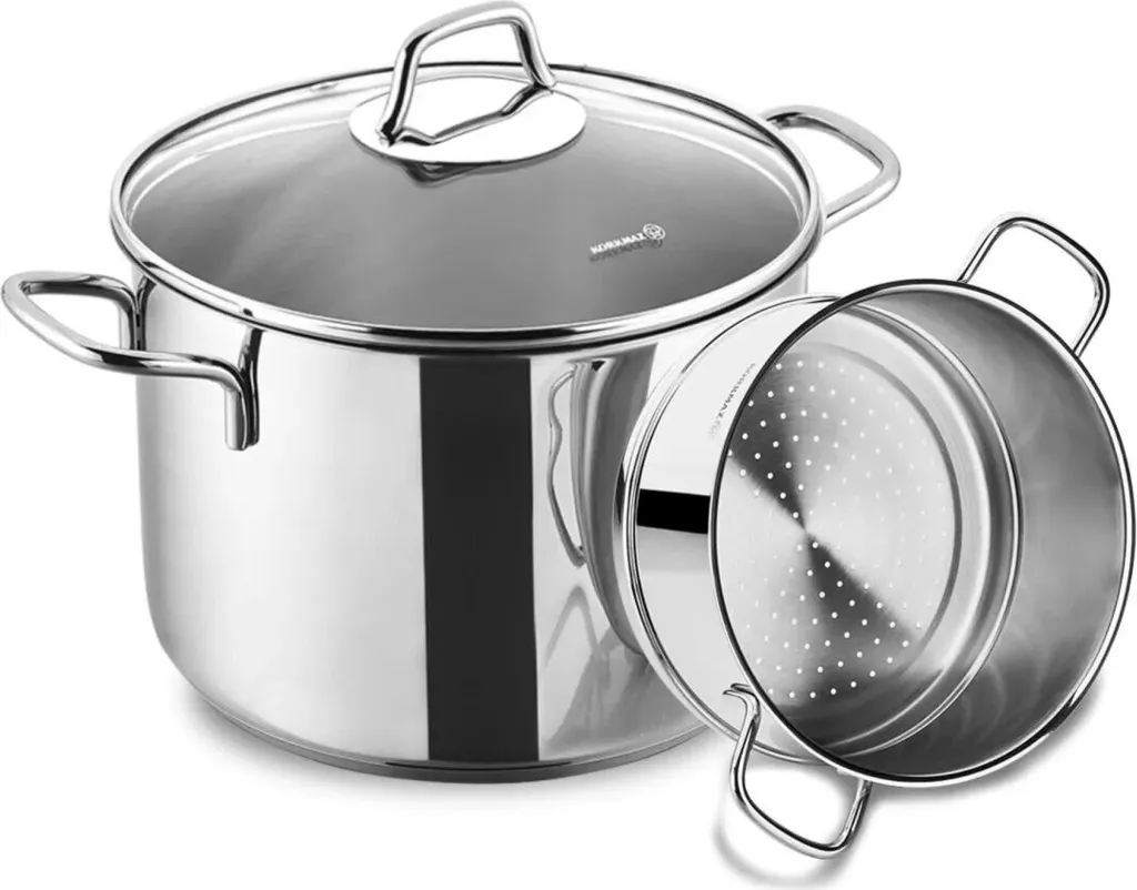 Set Pasta Korkmaz Perla A1523 - Ultimi Pezzi - Acciaio Induzione - 2