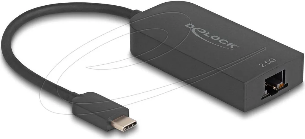 Adattatore Delock USB-C a LAN 2.5G | Rete Ultra Veloce per Laptop