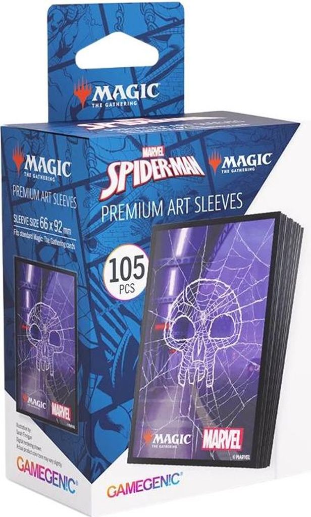 Magic: The Gathering Marvel's Spider-Man Premium Art Sleeves Spider-Man Swamp