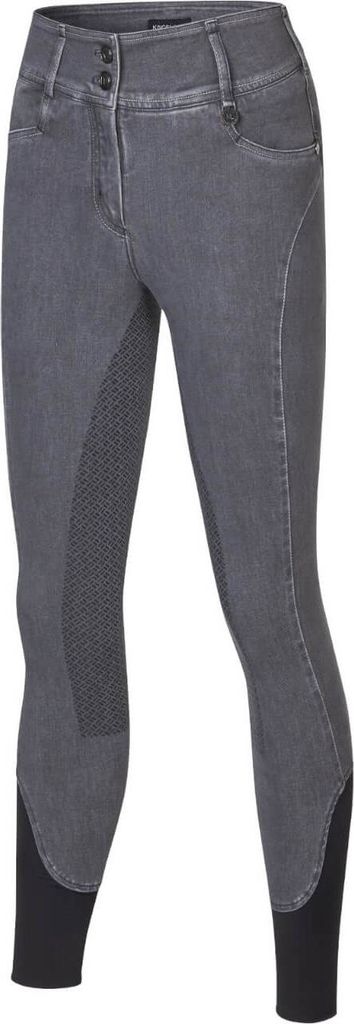 Kingsland Reithose Damen Full-Grip KLKayce FS25 Hose Gray 38