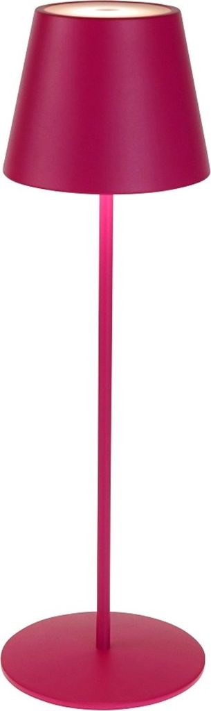 Voss LED Tischleuchte Lys 38cm magenta Farbwechsel Produktbild 