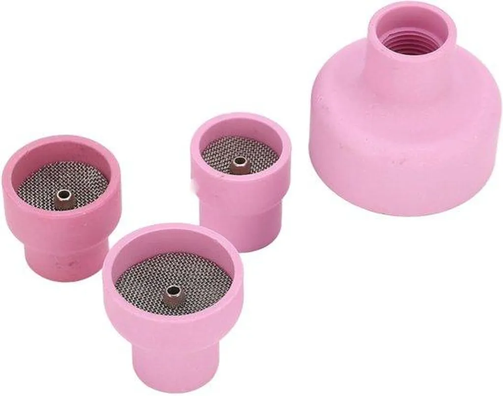Buse de soudage TIG céramique rose 12-24 et diffuseur gaz de 2,4 mm