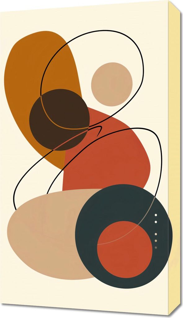 Bild 40x70cm Geometrie der Harmonie