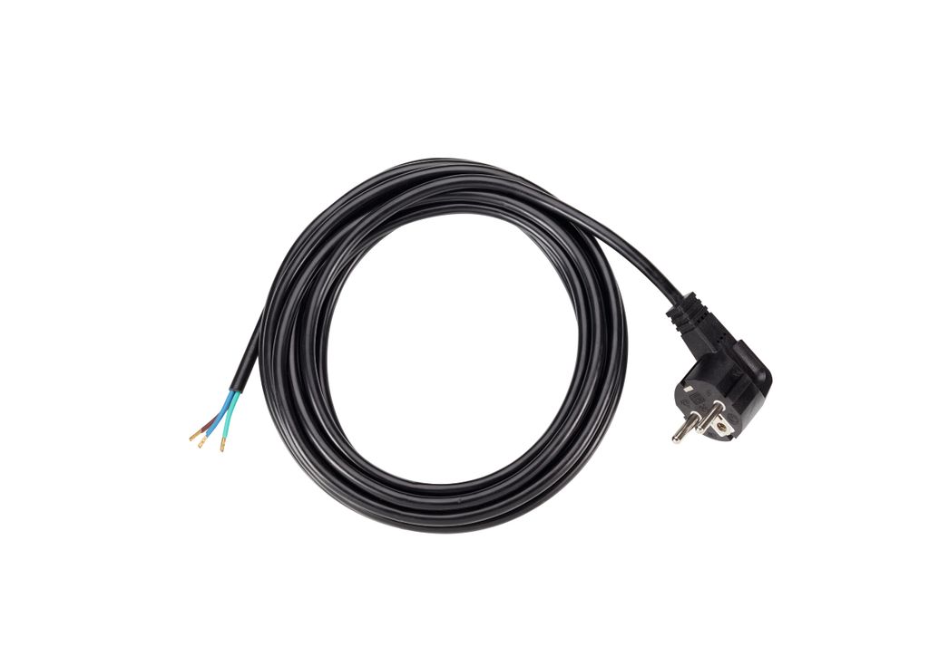 BACHMANN Zuleitung H05VV-F 3G1,0 2m, schwarz, einzeln Produktbild 